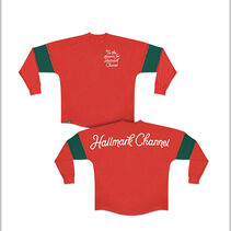 Hallmark Channel Tis the Season Red Spirit Jersey