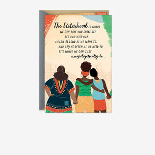 Our Hearts Know Each Other Friendship Card for Her