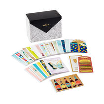 Assorted cards with card holder