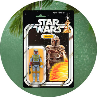 Vintage Boba Fett figurine ornament