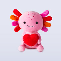 pink axolotl plush