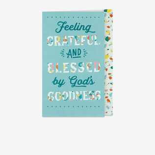 Grateful and Blessed Religious Thank-You Card
