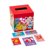 Pok&eacute;mon Full of Adventure Kids Classroom Valentines Set With Cards and Light-Up Mailbox With Sound