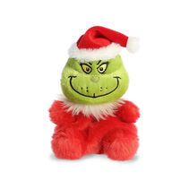 Aurora Palm Pals Dr. Seusss Santa Grinch plush