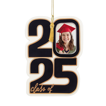 Class of 2025 photo ornament