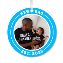 New dad personalized ornament