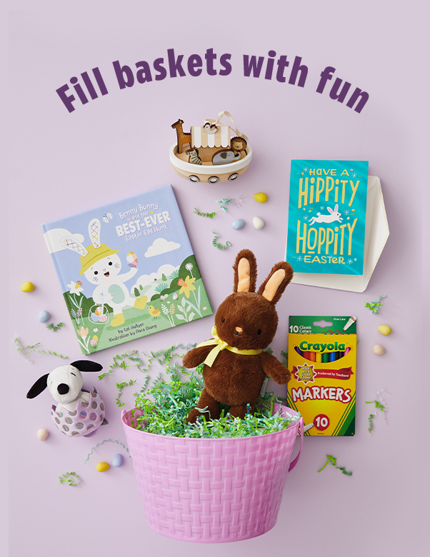 Fill baskets with fun