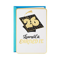 Decorated Mortarboard Cap 2026 Graduation Card