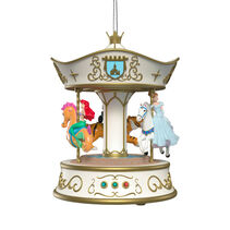 Disney Princess Dreams Go Round Musical Ornament With Light and Motion