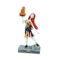 Jim Shore Disney Tim Burtons The Nightmare Before Christmas Sally With Pumpkins Figurine, 9"