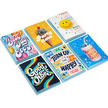 Energetic and Fun Assorted Birthday Cards, Pack of 36