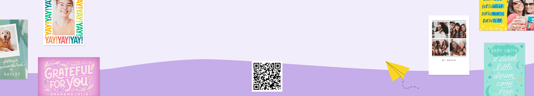 Customized card fronts