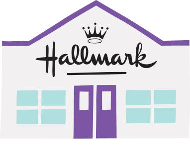 Drawing of Hallmark store