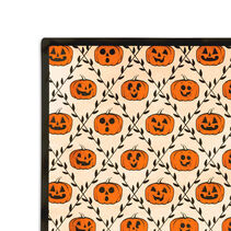 Vintage Jack-o-Lanterns Throw Blanket, 50x60