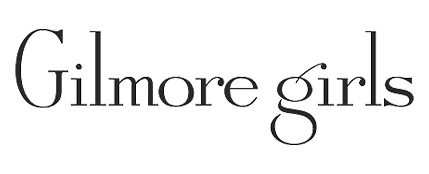 Gilmore Girls logo