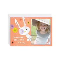 Somebunny Loves You Easter Photo Card