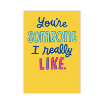 I Really Like You Funny Custom Card