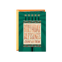 You Deserve the Good Stuff Religious Birthday Card 