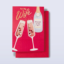 For my wife red card