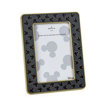 Mickey Mouse ear design black Enamel Picture Frame