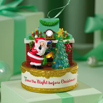 Twas the Night Before Christmas Santa Claus Keepsake ornament