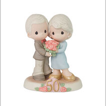 Precious Moments Fifty Golden Years Together figurine