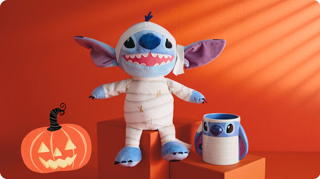 Disney mummy Stitch plush with sound