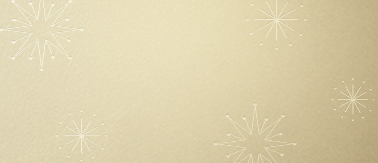 Gold background with abstract stars