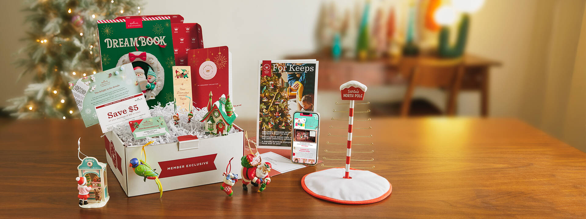 Gift box from Keepsake Ornaments Club
