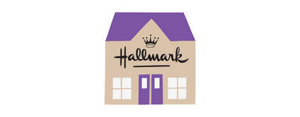 an illustration of a Hallmark shop