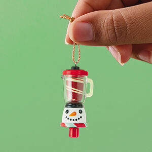 Mini snowman blender ornament