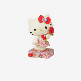 Jim Shore Sanrio Hello Kitty With Rose Figurine