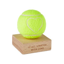 It All Started With Love Tennis Ball With Heart
