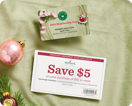 KOC membership card and Save $5 coupon.
