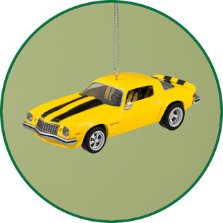 Classic muscle car ornament
