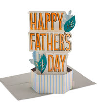 Leaves and Stripes 3D Pop-Up Fathers Day Card