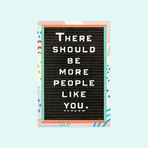Black Letterboard Funny Friendship Card