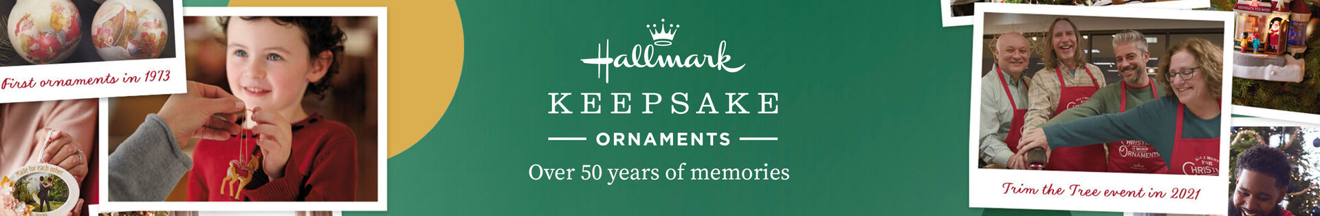 50 years of memories with Keepsake Ornaments