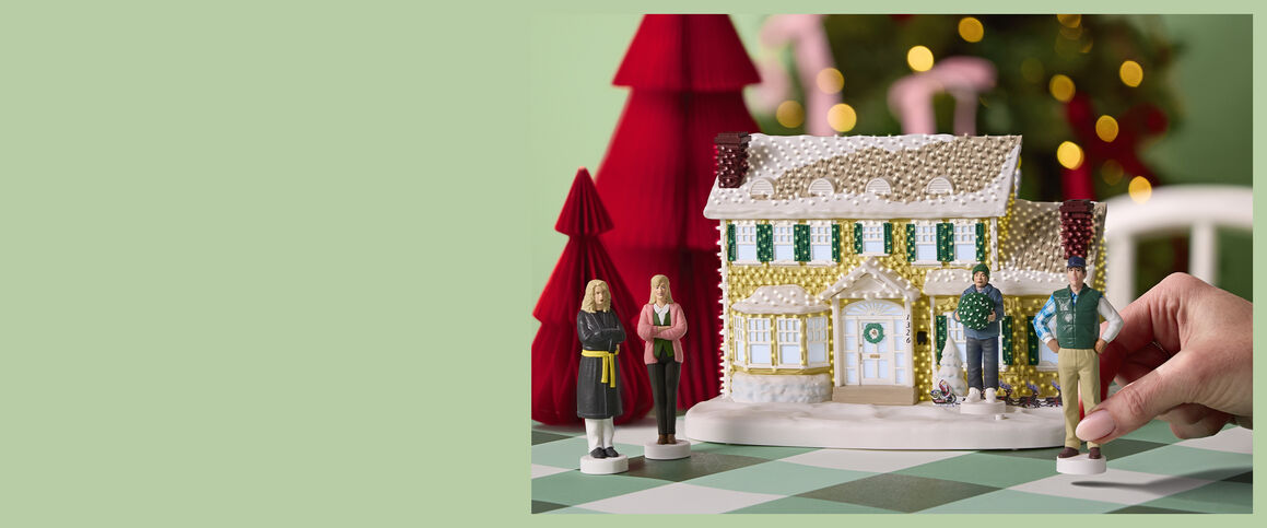 Christmas Vacation tabletop with sound and lights.