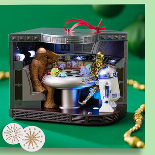 Star Wars: A New Hope™ "Let the Wookiee™ Win" Ornament With Video, Light and Sound