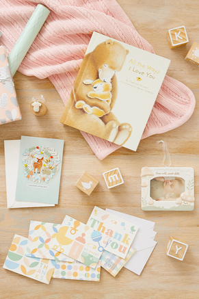 Find the perfect card, gift, book, or ornament to celebrate a new little one.