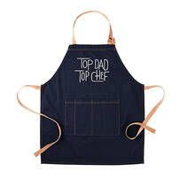 chefs apron "top dad top chef"