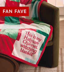 Fan fave Hallmark Channel watch blanket