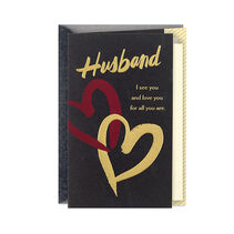 Proud and Grateful for All You Are Valentines Day Card for Husband