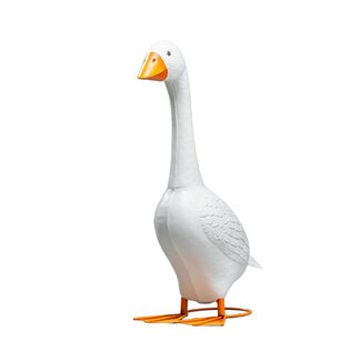Evergreen Giddy the Porch Goose Statue, 20.5"