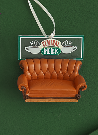Friends Central Perk couch ornament