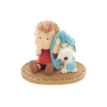 Peanuts&reg; Linus and Snoopy Wrapped in Friendship Mini Figurine
