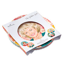 The Golden Girls Appetizer Plates, Set of 4