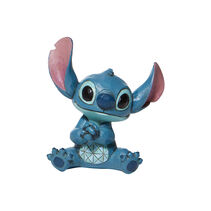 Jim Shore Disney Stitch Mini Figurine, 2"