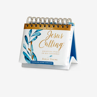 Christian-themed desk calendar.